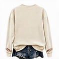 thumbnail image 3 of Hearthz I'm Ready for the Ber Months Oversized Crew Neck Sweatshirt Women Long Sleeve Four Season Graphic Womens Sweatshirts Fall Winter Drop Shoulder Pullover Top, 3 of 3