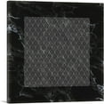 thumbnail image 1 of ARTCANVAS Art Deco White Geometric Design on Black Canvas Art Print - Size: 36" x 36" (0.75" Deep), 1 of 9
