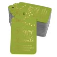 thumbnail image 1 of Inkdotpot Gold Foil Paper Hang Tags Happy Diwali Favor Tags 50 Pack, 1 of 6