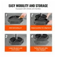 thumbnail image 5 of RV Leveling Pads 9 Inch - 6 Pack - Rubber Jack Pads for RV Stabilizers - 5000 lbs Capacity - for 5th Wheels, Travel Trailers, Motorhomes, 5 of 7
