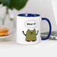 thumbnail image 3 of CafePress - Whatif Monster Mug - 11 oz Ceramic Mug - Novelty Coffee Tea Cup, 3 of 4