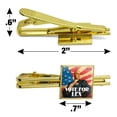 thumbnail image 3 of Superman Vote for Lex Square Tie Bar Clip Clasp Tack- Silver or Gold, 3 of 6