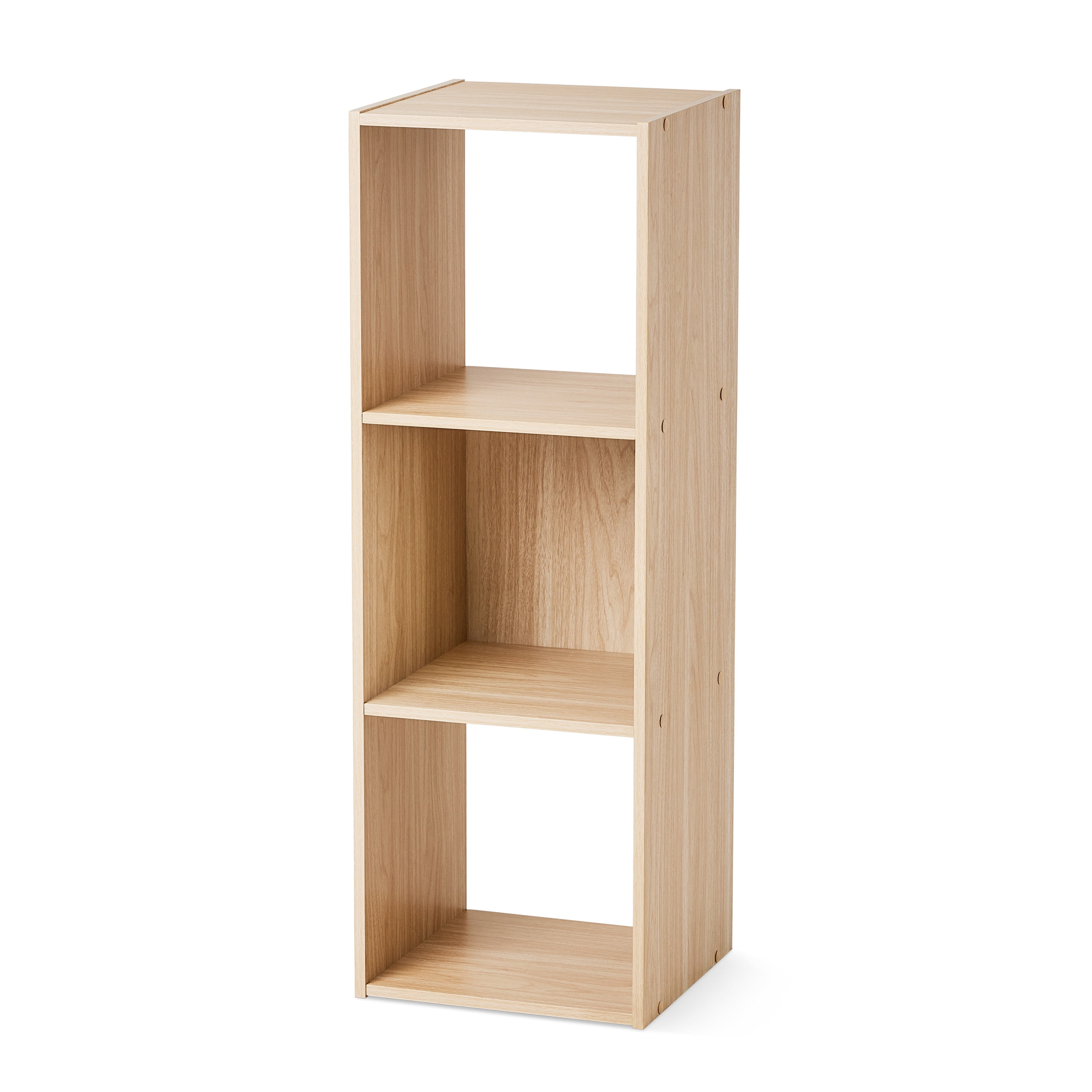 Mainstays 3 Cube Storage Organizer, Spring Pine