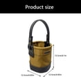 thumbnail image 5 of Miiottaa Waterproof Cloth Tool Bag With Leather Reinforced Bottom For Outdoor Working, 5 of 10