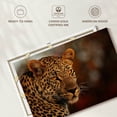 thumbnail image 6 of Elephant Stock Intimidating Leopard Wall Art - Horizontal Canvas Wall Art - Living Room Wall Decor - Animal Canvas - Brown And Orange Decor - 51" x 34", 6 of 8