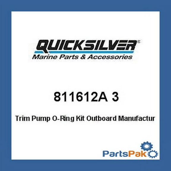 Mercury Marine Outboard Motor Engine Power Trim Tilt O-Ring Kit 811612A3