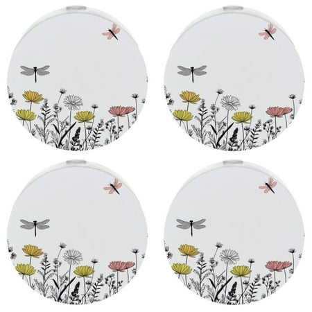 

Night Light Plug into Wall for Kids & Adults，Summer Plants Insects Floral Sensor Small Dusk to Dawn Night Light for Room Bedroom Bathroom Hallway Kitchen