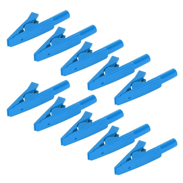 Pince de Test de Batterie, Clip de Test Fil Ouvert 6mm pour Navires RVs Camions Voitures Rouge, Noir, Jaune, Bleu, Vert