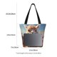 thumbnail image 3 of Fotbe Fluffy Alpaca Mountain Meadow Bolsa de Playa con Estampado, Bolsa de Hombro, Bolsa de Mano Espaciosa, Bolsa de Viaje Ligera, Bolsa de Compras Versátil, 3 of 6