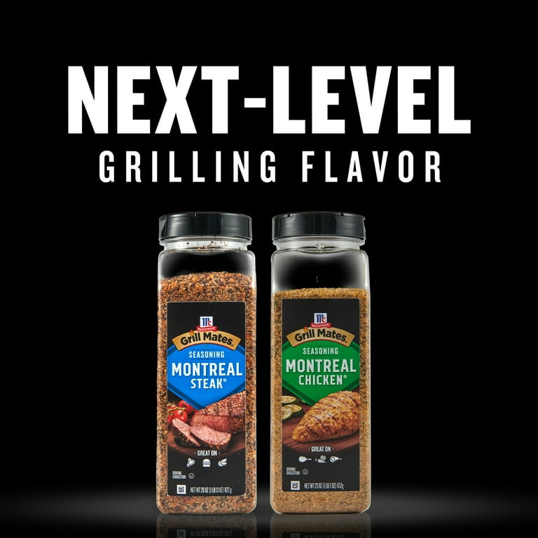 McCormick Montreal Chicken Seasoning Rub Garlic Mix for Meat Poultry Large 23 oz Bottle Walmart