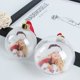 thumbnail image 3 of Bola de Navidad transparente redonda con forma de cinco estrellas, marco de fotos colgante para árbol de Navidad, soporte para fotos, adornos para árbol de Navidad, 3 of 5