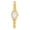 gold, variant on Women's Quartz Analog Watch: Small Oval Watch with Arabic Numerals and Detachable Stainless Steel Strap - Perfect for a Gift