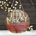 thumbnail image 4 of Tablero colgante de Pvc feliz, decoración de tablero colgante de Navidad impresa en avión Wmkox8yii gf11798, 4 of 9
