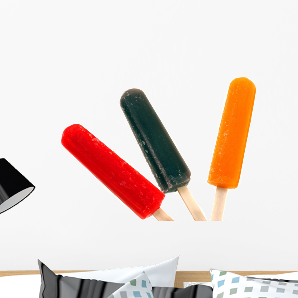 Popsicles Decal Popsicles Wall Decal by Wallmonkeys Peel and Stick Graphic (24 in W x ...