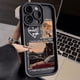 thumbnail image 3 of Funda de silicona para teléfono con silueta de vida cotidiana para iPhone 16 15 Pro Max 14 13 12 11 XS Max XR X 7 8 Plus, funda suave a prueba de golpes con diseño de caramelo, 3 of 5