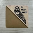 thumbnail image 2 of ¿Es eso obscenidad? Marcapáginas de fieltro bordado con forma de triángulo y esquinas cosidas - Book Lover G Como se muestra, como se muestra, 2 of 5