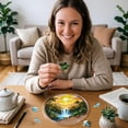 thumbnail image 5 of Acrylic Jigsaw Puzzle Sun-Catching Window Decoration, 7.4 Inches, Suitable For Garden Decoration, Suitable As Birthday Gifts Or Home Decorations Graduation Gift Mother'S Day Gift For Mom Home Decor, 5 of 6