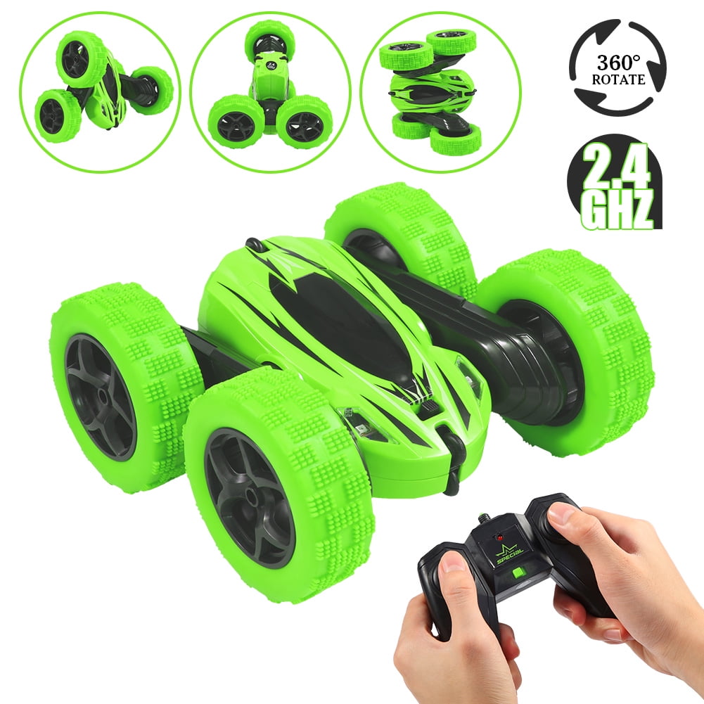 RC Stunt Car, 2.4Ghz Kids Remote Control Racing Car, 4WD Double Sided