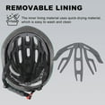 thumbnail image 4 of Bike Helmet Adult Men and Women, Road Cycling Helmet with Safe Tail Lights, Unisex Bicycle Helmet for Commuter Biking, 4 of 6