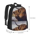 thumbnail image 2 of Balery Yak Backpack for Men and Women - Durable 600D Oxford Cloth -Large Capacity, Water-Resistant School, Travel, and Hiking Bag, 2 of 9