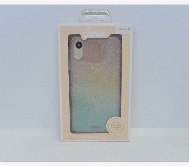 New OEM Sonix Clear Coat Glitter Rainbow Case For iPhone XR Walmart