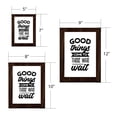 thumbnail image 7 of Good Things Come To Those Who Wait, Wooden Frame 8x10 Decorative Wall Plaque (Full Color) | Positive Affirmation Inspiration Décor, 7 of 7