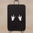 thumbnail image 1 of Luggage Cover Suitcase Dust Luggage Protective Cover for 18-32 Inch Chest Pattern Series Trolley Case Elastic Dust Cover 1chest008 M, 1 of 5