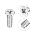 thumbnail image 4 of Unique Bargains 1/4-20x7/8' Tête Plate Machine Phillips Vis 304 Acier Inoxydable Polissage 25 Pack, 4 of 5