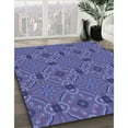 thumbnail image 2 of Ahgly Company Indoor Rectangle Patterned Deep Periwinkle Purple Area Rugs, 6' x 9', 2 of 6