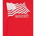 thumbnail image 3 of Case IH - American Flag -  Men's Crew Fleece Sweatshirt, 3 of 5