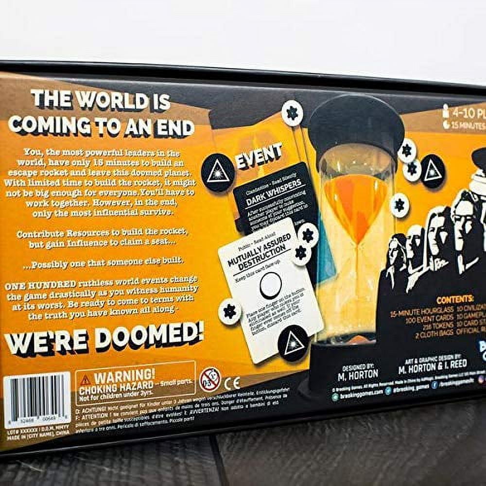 We're Doomed! Review - Board Game Quest