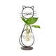 thumbnail image 1 of Florero de hierro para gatos para arreglos florales hidropónicos, 1 of 10