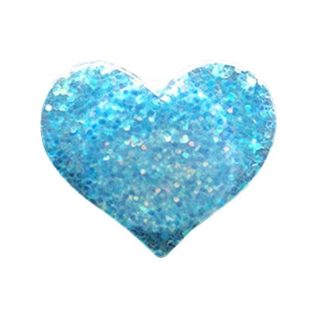 Shiny Acrylic Heart Car Perfume Clip Colorful Heart Decoration Reusable Aromatherapy Car Conditioner