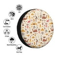thumbnail image 4 of Pofeuu UAE Travel1 Print Spare Tire Wheel Cover for Car Truck SUV Camper Universal Fit Spare Tire Cover RV Spare Tire Covers-17 inch, 4 of 6