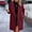 Wine coat for women, variant on Gifts Plush Coat for Women Fuzzy Fleece Jacket for Women Plus Size Casual Solid Lamb Plush Trench Coats Long Sleeve Button Down Lapel Overcoat Outerwear Winter Plush Coat