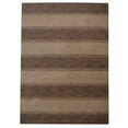 thumbnail image 3 of Rugsotic Carpets Handmade Rugs Hand Knotted Loom Rectangle 6'x9' Brown Beige Wool for Indoor Use, 3 of 5