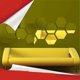 thumbnail image 5 of Inteprter 12pcs/set 3D Espejo Hexágono Extraíble Etiqueta de la pared Calcomanía Decoración para el hogar Arte DIY - Oro - 100x85x50mm Decoración del hogar Oro 100x85x50mm, 5 of 6