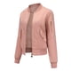 thumbnail image 4 of Presagio Botón de sudadera Cremallera delgada Chaqueta de bombardero de manga larga Abrigo de terciopelo cálido Fridja  po1721, 4 of 8