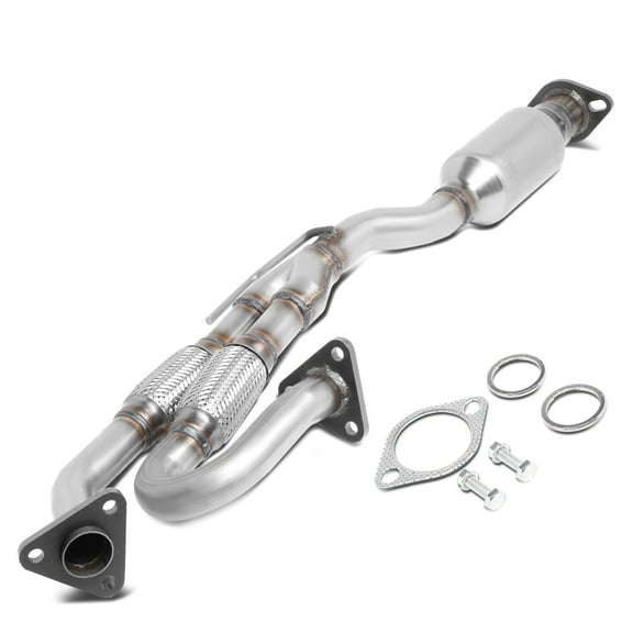 DNA Motoring OEM-CONV-031 For 2003 to 2007 Nissan Murano 3.5L Engine OE Style Catalytic Converter Flex Exhasut Y-Pipe