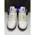 thumbnail image 3 of Ni - ke Air Jordan 5 Concord Retro Size 11 Mens White Purple Sneakers 2022 DD0587-141, 3 of 5
