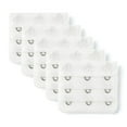 thumbnail image 1 of Señora 5Pcs 3 Gancho De 3 Filas Longitud Ajustable Correa Del Sujetador Extensor Ganchos De Hebilla Blanco Puro 5Pcs Una Talla, 1 of 5