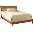 thumbnail image 5 of Atlantic Furniture Bordeaux Platform Bed with Open Footrail in Caramel Latte-King, 5 of 6