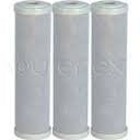 Whirlpool WHKF-DB1 Undersink Water Filter Compatible Cartridges 3 Pack by CFS
