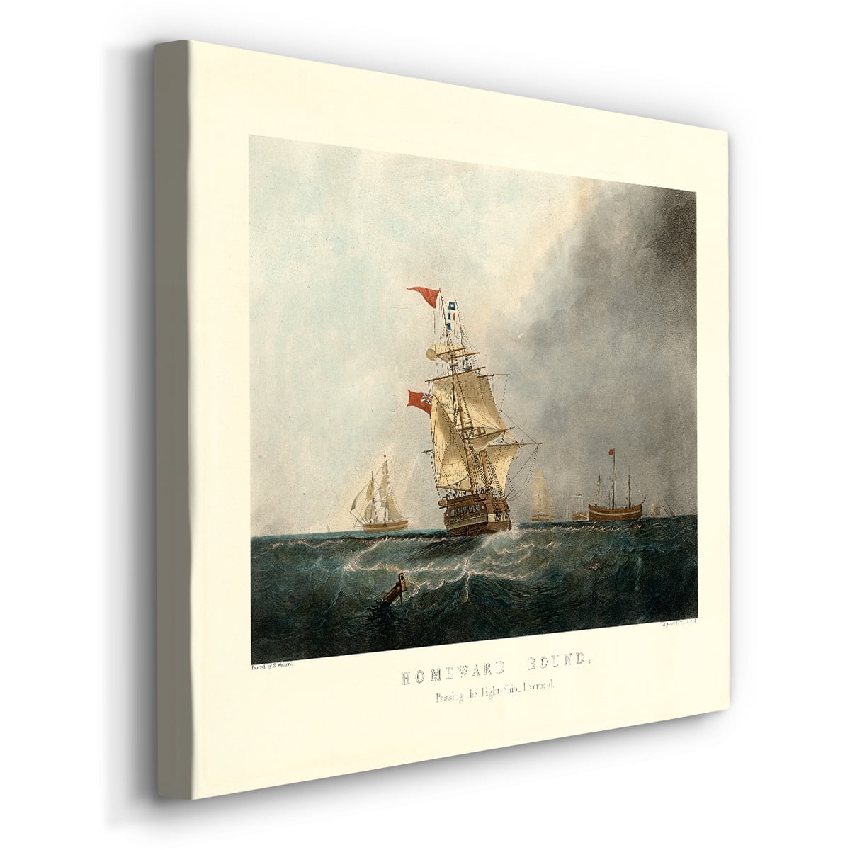 Wexford Home Homeward Bound-Premium Gallery Wrapped Canvas, 10" x 10" - Ready to Hang