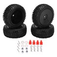 thumbnail image 1 of Neumáticos De Rueda RC, Fuerte Amortiguación, Buen Agarre, Neumáticos De Rueda 1/16 Para Wltoys 144001 1/14, Coche Todoterreno Cergrey RC Wheel Tires, 1 of 8