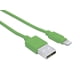 thumbnail image 1 of Cable Manhattan de USB a Lightning de 1m. Color Verde. Manhattan 394215, 1 of 2