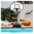 thumbnail image 3 of Portable Poolside Basketball Hoop Swimming Pool 3.1ft to 4.7ft Height-Adjustable Basketball System Goal Stand for Kids, 3 of 9