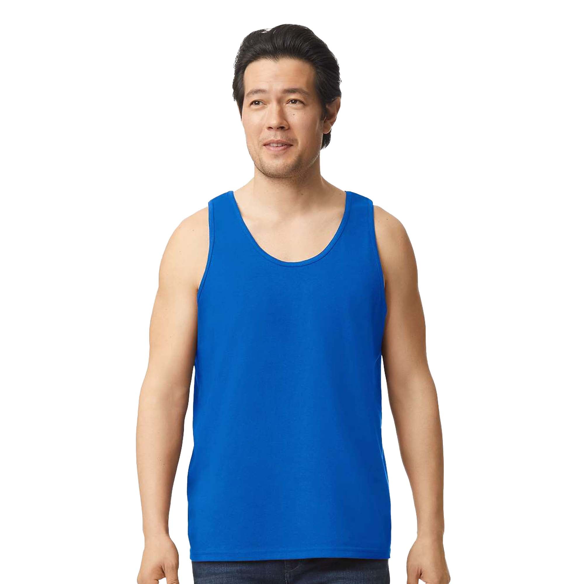 Gildan Ultra Cotton Tank Top, Works Men's Performance TankTop Pack