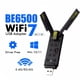thumbnail image 2 of Adaptador USB WiFi7 de 6500 Mbps, Tarjeta de Red Inalámbrica BE6500 de 2,4 G, 5,8 G y 6 GHz, Adaptador WiFi 802.11be de Unidad Libre para 10/11, 2 of 5