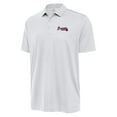 thumbnail image 2 of Men's Antigua  White Atlanta Braves Eclipse Polo, 2 of 3
